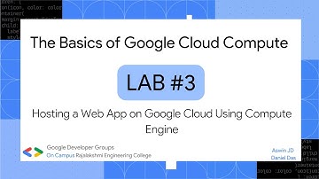 [The Basics of Google Cloud Compute] #Lab3 | Hosting a Web App on Google Cloud Using Compute Engine