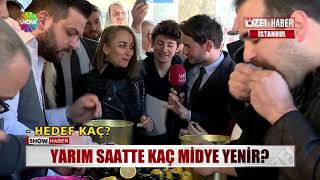 Yarım Saatte Kaç Midye Yenir?