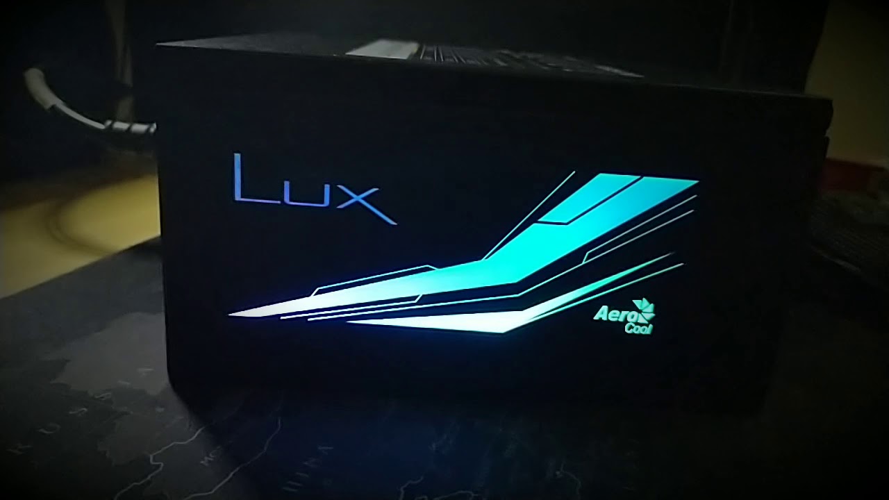 Aerocool LUX RGB 550W - 550 Watt 80+Bronze