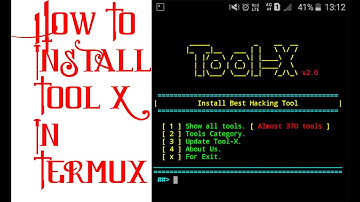 How To Install Tool-X In Termux