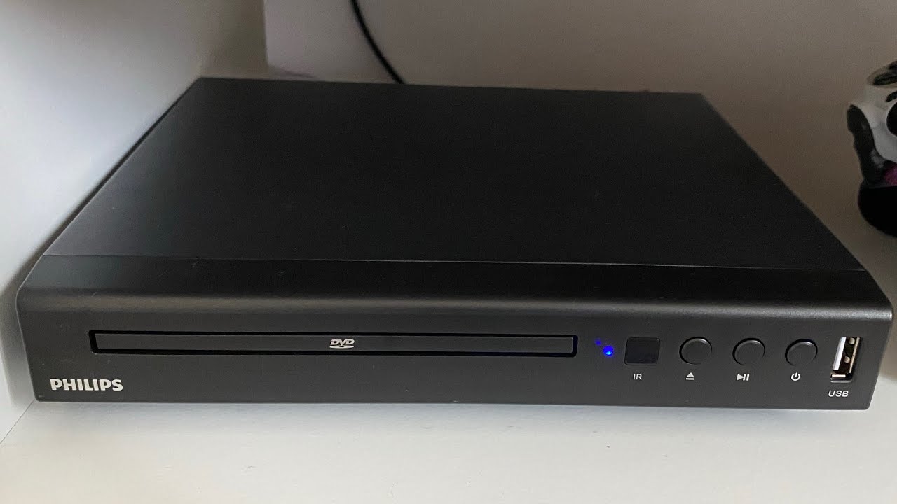 Phillips DVD player Unboxing and Test