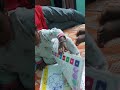 entha chakkaga chaduvutundo 8th month baby#2024 #funny #reading #youtubeshorts  #vaishnika