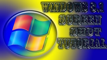 Tutorial-ScreenShot Windows 8.1