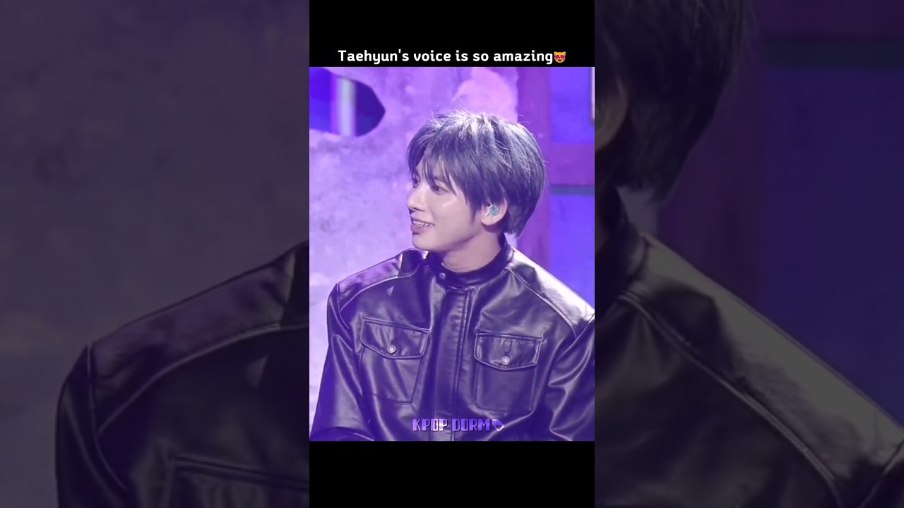 🐱 | Taehyun sings 'Bird of Night' live 