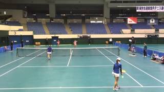 東海室内 川瀬瞳・太田千晶-中京大-VS山岸可奈・山田莉乃-中京大-