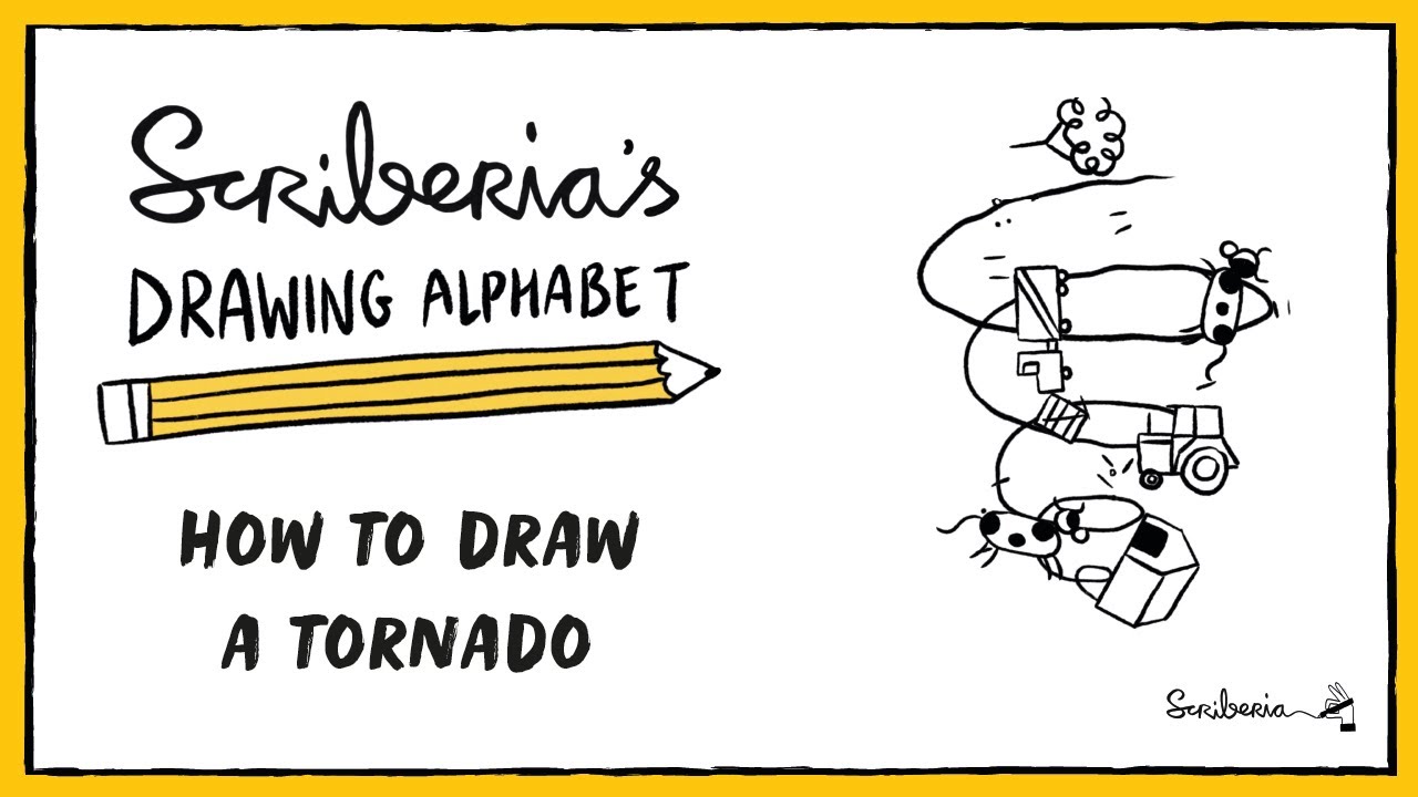 How to Draw a Tornado - YouTube