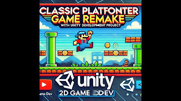 Classic Super Mario Remake with Unity | 2D Game Development Project
