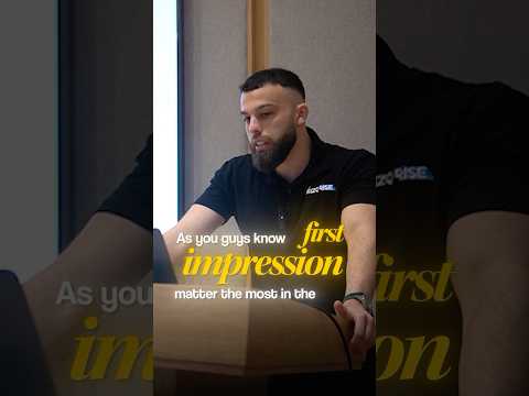 First Impressions Matter Especially In The First 30sec