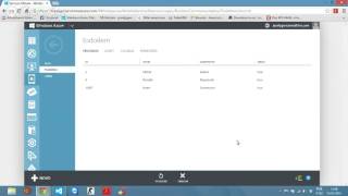 Conexão Store app(windows 8) com Windows azure screenshot 2