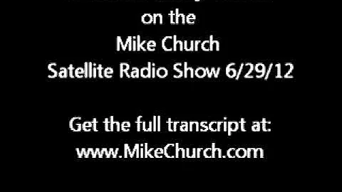 Professor Randy Barnett Discusses ObamaCare SCOTUS Ruling On Mike Church Radio Show (6/29/12)