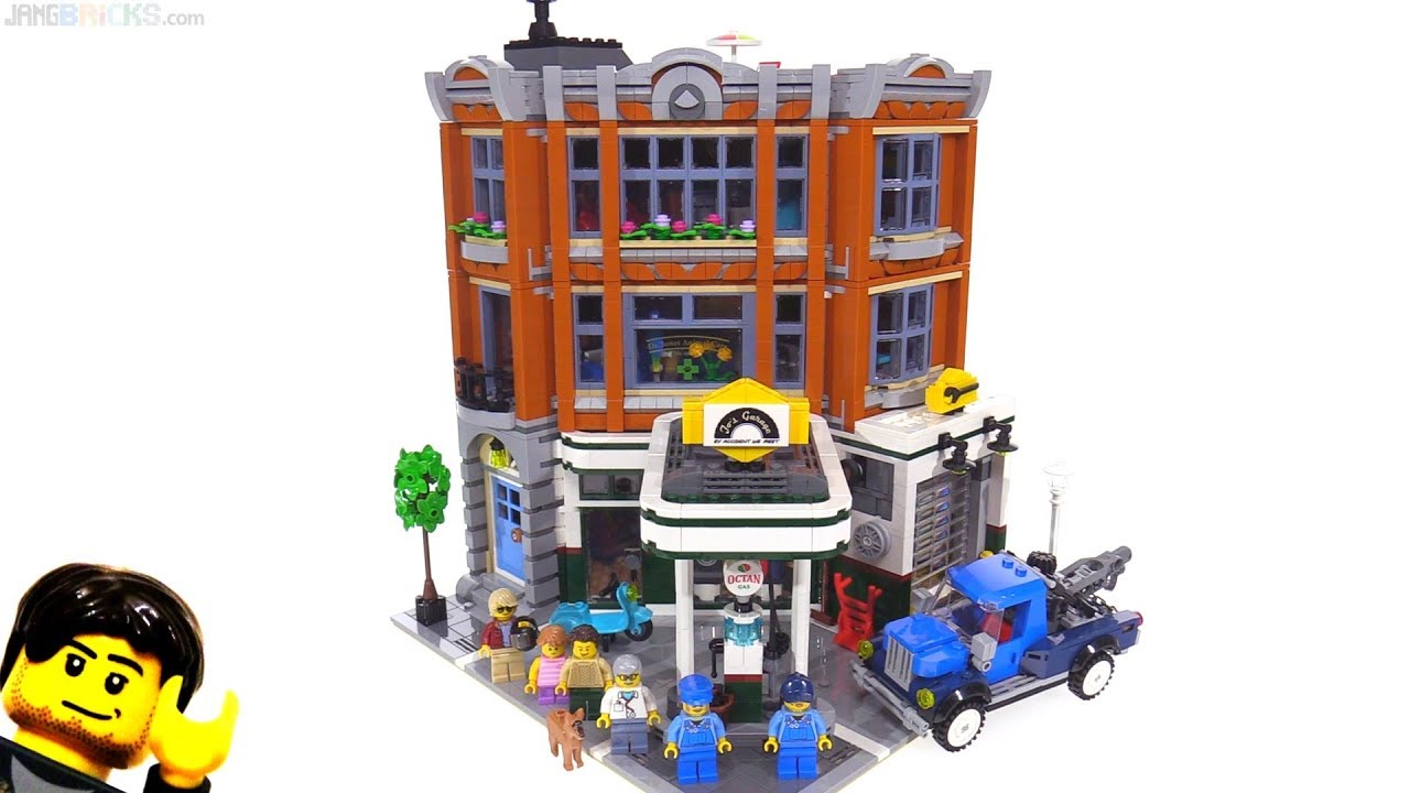 corner garage lego