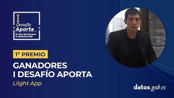 Primer premio I Desafío Aporta: Liight App