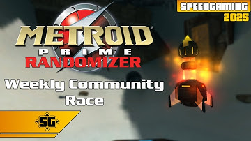 5th Week Settings Aug 31, 2025. Metroid Prime Randomizer Weekly Community Race