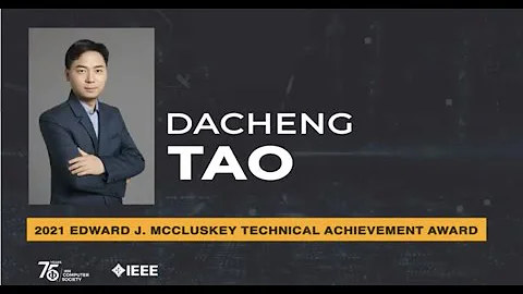 Dacheng Tao Receives 2021 Edward J. McCluskey Tech...