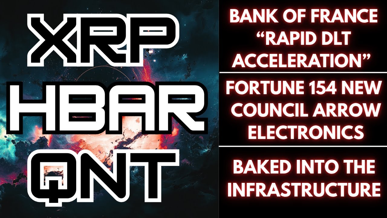 🏦 RIPPLE/XRP & FRANCE CENTRAL BANK | HEDERA FORTUNE 154 COUNCIL | QNT DIGITAL EURO INFRASTRUCTURE
