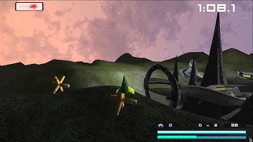 Ecksdee - F-Zero Wipeout Style Open Source Game Ciy Track