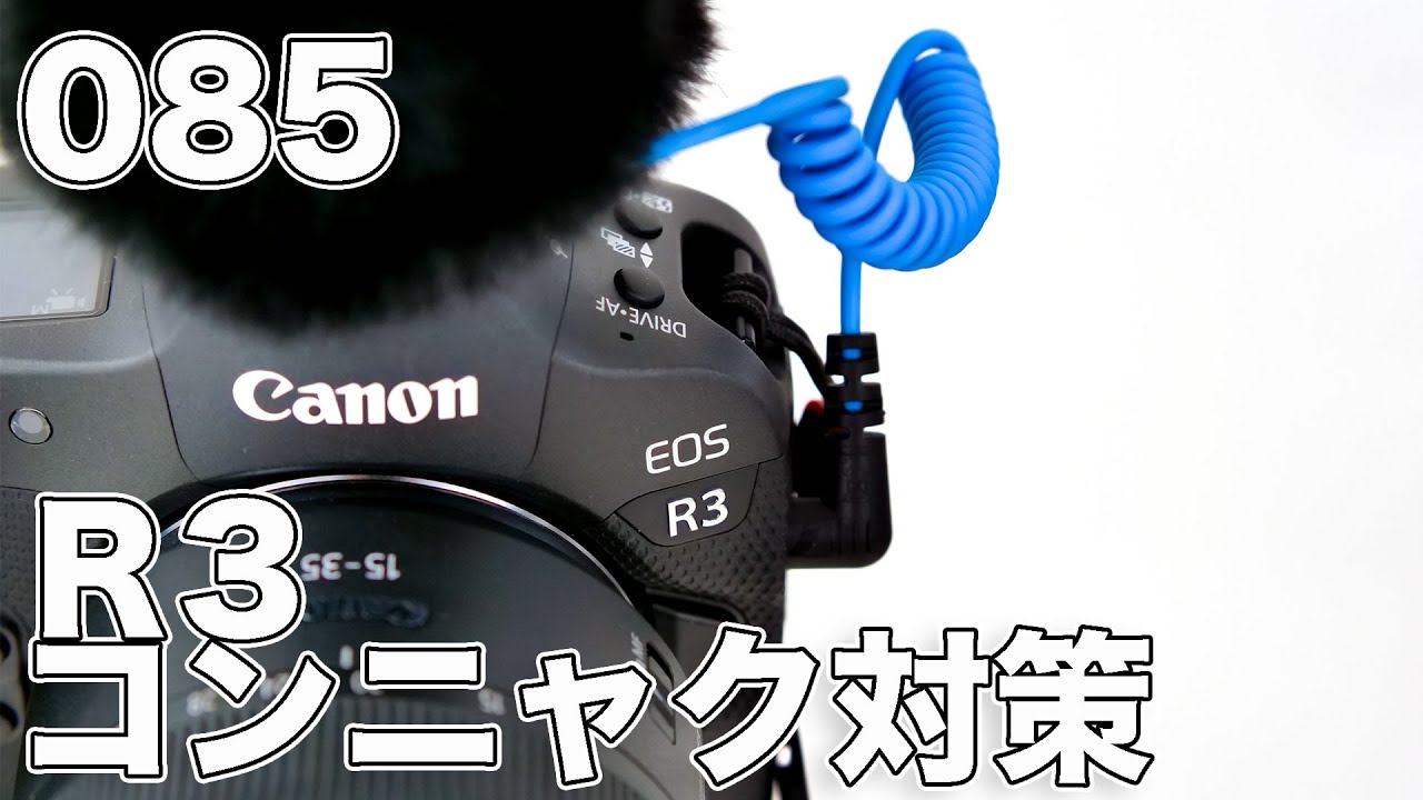 085「EOS R3（R5、R6も）の手ぶれ補正を理解してコンニャクを回避