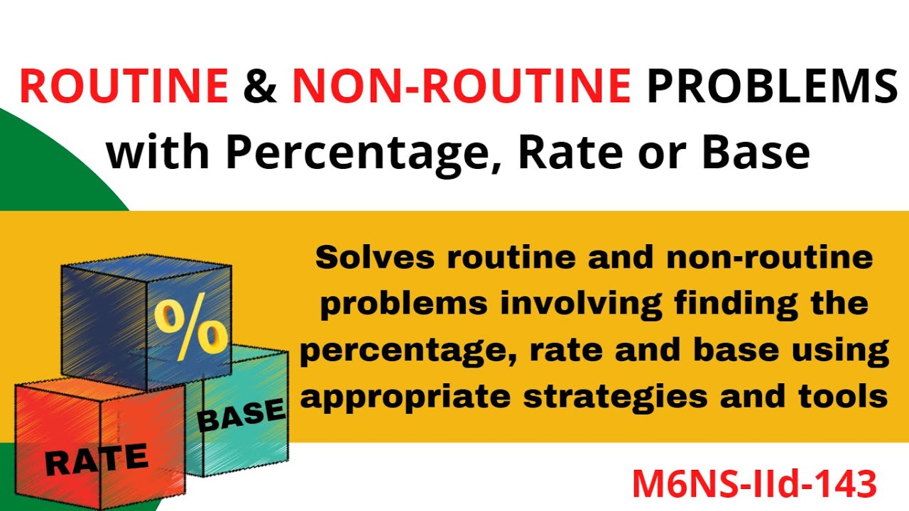 example of non routine problem solving