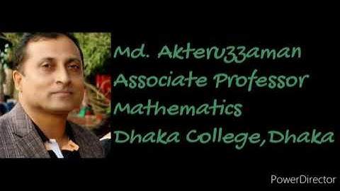 Recurrence Relations, Discrete Mathematics, Lec#08, Code-243713, Md.Akteruzzaman,Associate Professor