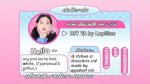 tutorial on how to make this carrd !! - © ikisschris (pro plus)