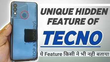 Unique Hidden Feature Of Tecno Smartphone | ये Feature आज तक किसी ने भी नही बताया होगा