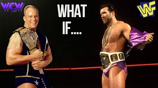 Every Wrestlemania if the WWF IC Champion faced the WCW US Champion
