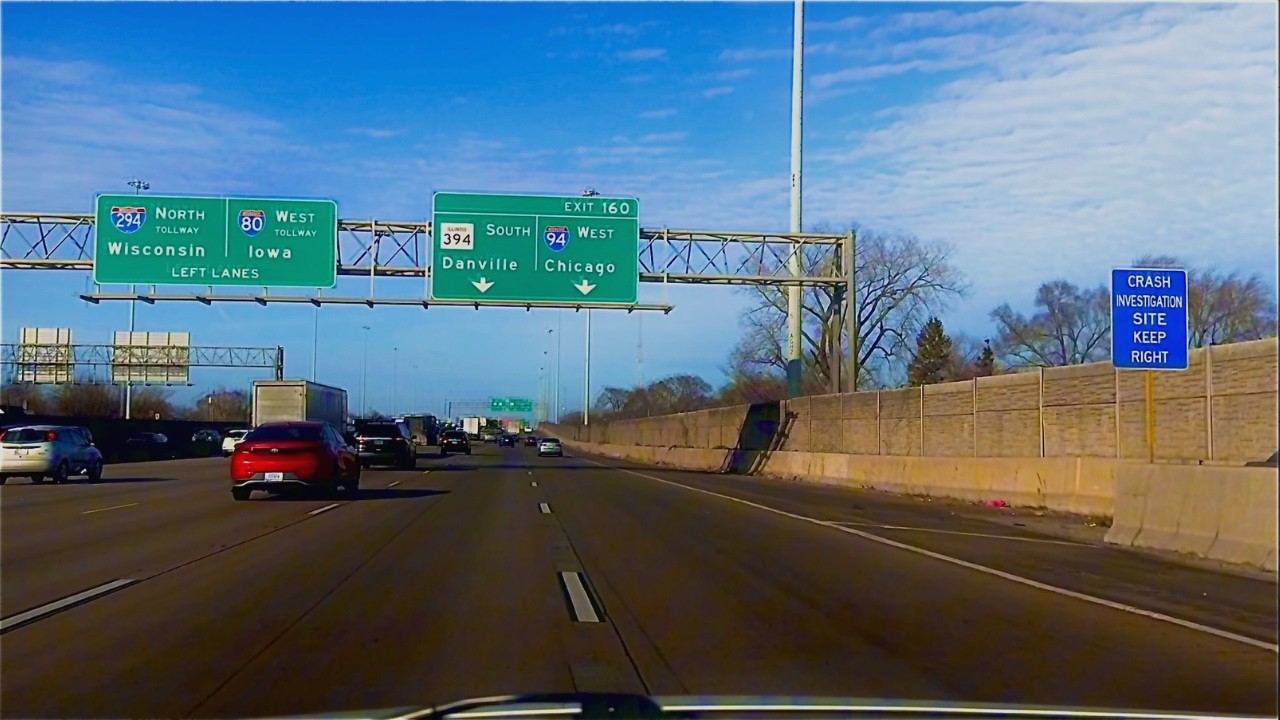 RELAXING DRIVE FROM BERRIEN SPRINGS TO CHICAGO | Scenic Road Trip to the City