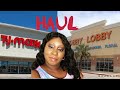Haul| What I Got From Hobby Lobby &amp; TJ Maxx| Home Decor &amp; More|