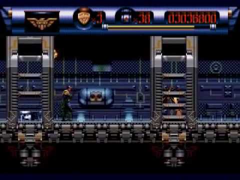 Judge Dredd Sega Mega Drive Genesis Walkthrough 016