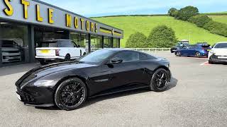 Aston Martin V8 Vantage Coupe Onyx Black Sport Plus & Comfort Packs for sale at Castle Motors