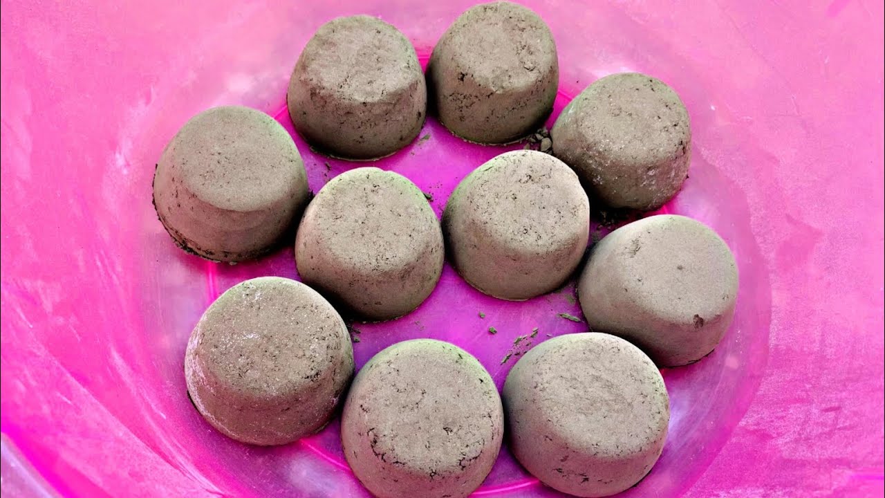 ASMR Crushing Whole Pure Cement Ten Bars/Blocks Oddly Satisfying