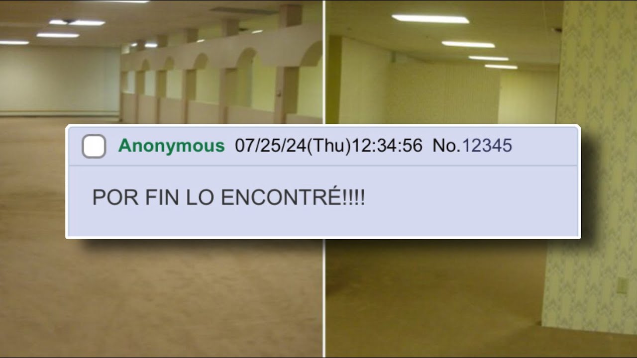 El Día Que 4chan Encontró Las Backrooms...