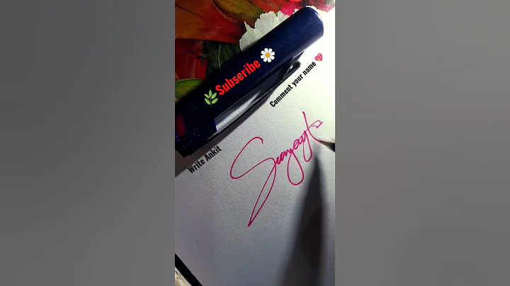 signature Sanjay 😱🌺✒️#handwriting🍃#calligraphy🌟#cursive💐#india💥#shorts🌺#trending 🌿@write_ankit.108
