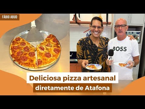 Pizza artesanal diretamente de Atafona | Programa Fábio Abud