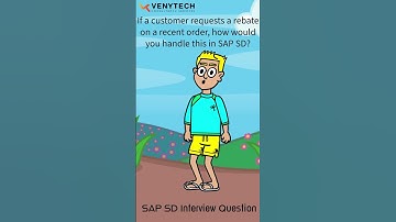 SAP SD Scenario Based Interview Question