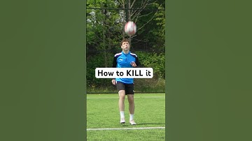 Can You MASTER Your FIRST TOUCH and Stop ANY Aerial Ball? #football