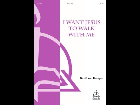 I want jesus to walk with me youtube sale