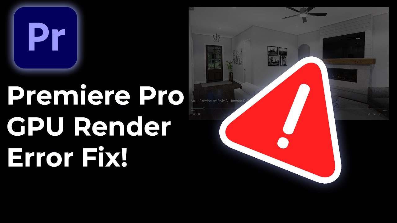 Premier Pro - Error Compiling Movie - Render Error - YouTube