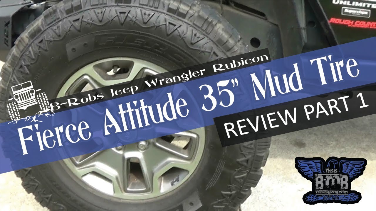 Dunlop Fierce Attitude Mud Tire Reveiw - YouTube