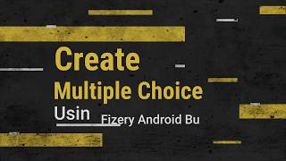 Create Multiple Quiz Using Fizery Android Builder screenshot 5