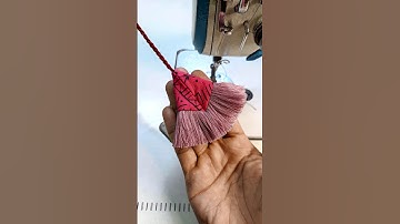 Easy & Beautiful Thread Tassel Tutorial | #tassel