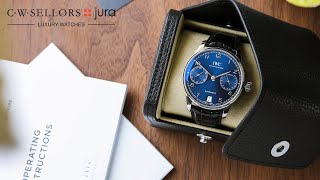 Unboxing the STUNNING IWC Portugieser Auto IW500710 l Jura Watches