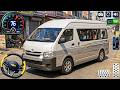 City Mobile Minibus Drive Game: Dubai city van pick drop vip passengers 3d game - android gameplay