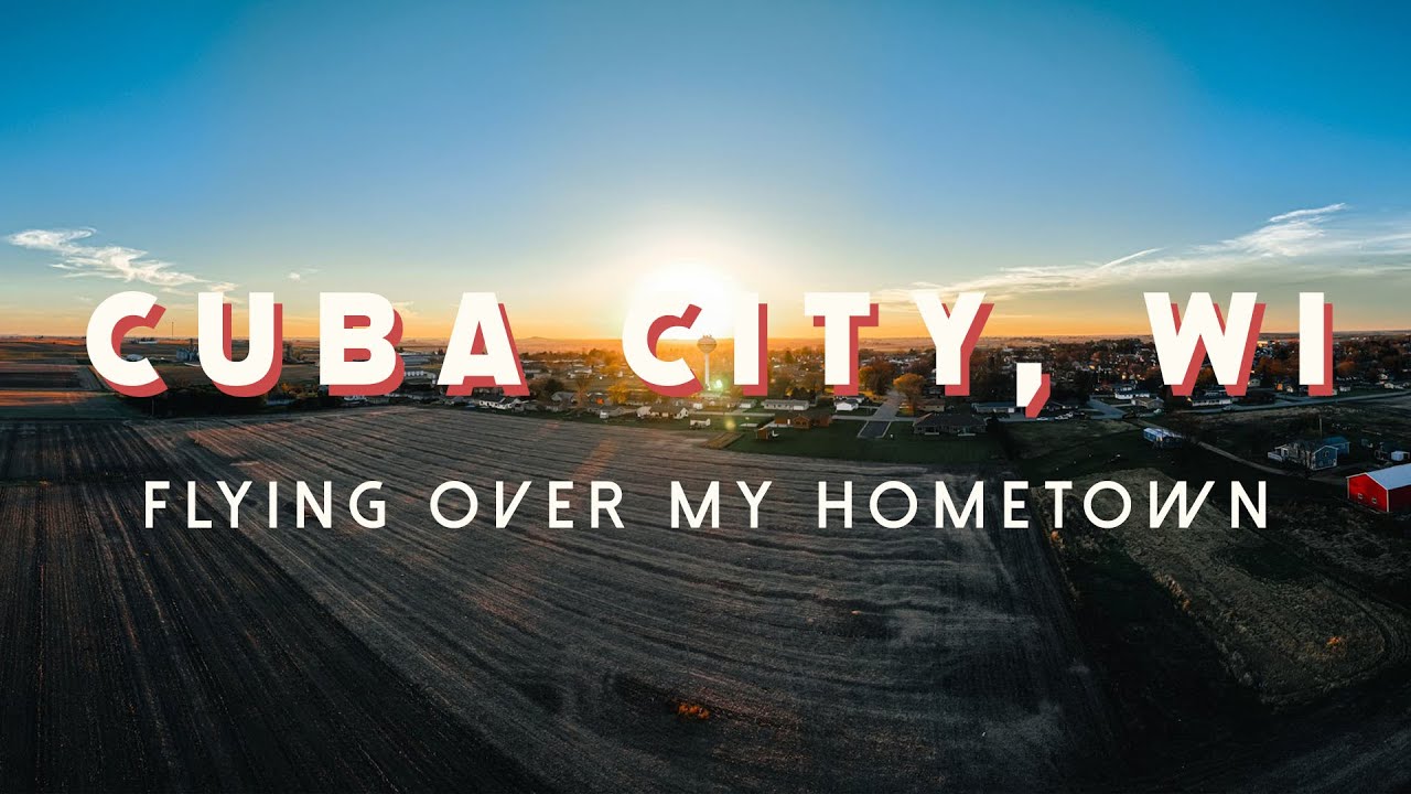 Cuba City, Wisconsin Fall 2022 [Drone Footage 4K] Wisconsin By Air