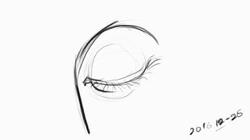 2d animation testing | 2d eye blink | eye blink