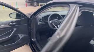 2019 Volkswagen Jetta  Folding Down Rear Seats Making Room in Trunk