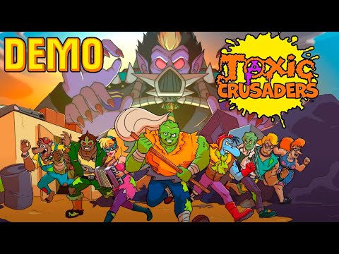 ТОКСИЧНЫЕ КРЕСТОНОСЦЫ | Toxic Crusaders — Прохождение ДЕМО