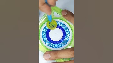 What does this pattern resemble 🤔??? #spirograph #drawing #asmr #satysfying #usa