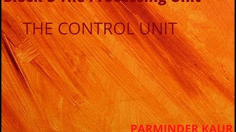 MCS 202 COMPUTER ORGANISATION |IGNOU TEE