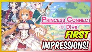 Princess Connect! Re: Dive Soft Launch | First Impressions | Worth Playing? screenshot 5